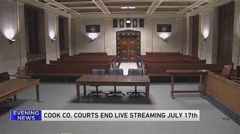 Cook County ending livestreaming of court proceedings